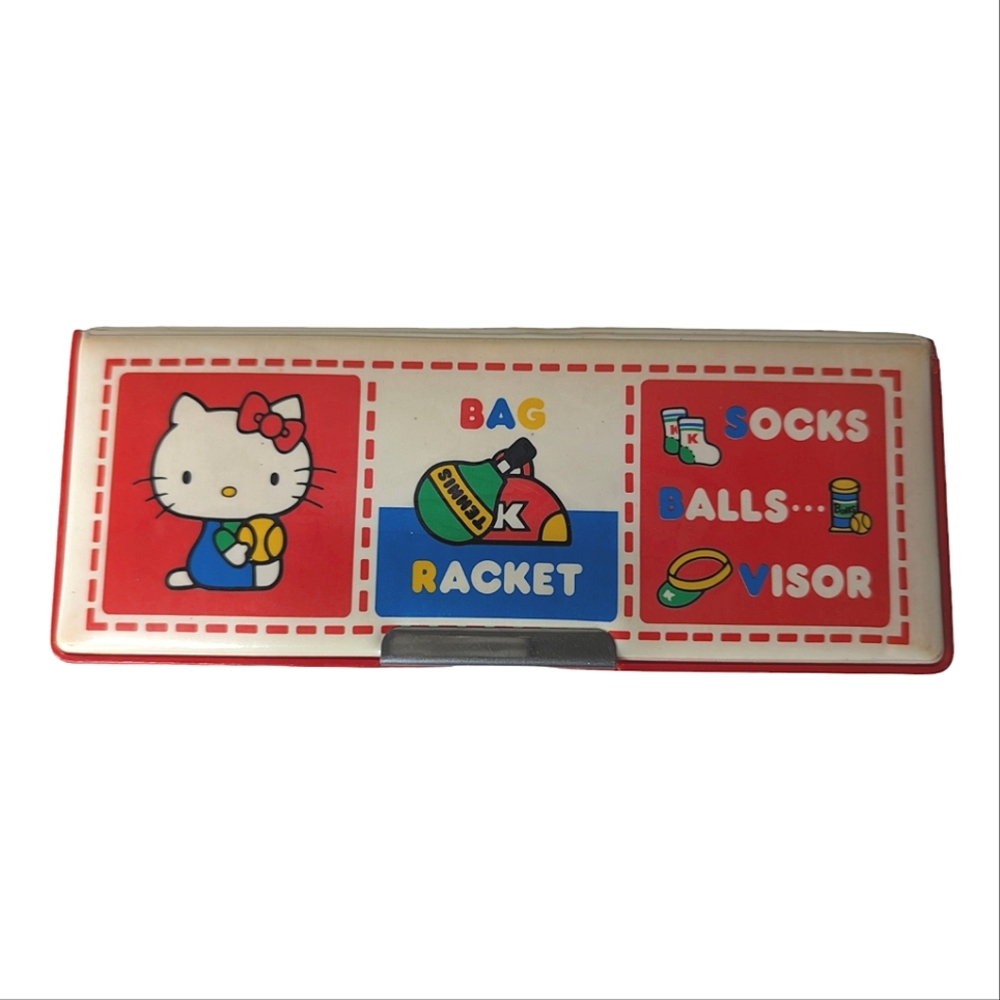 Hello Kitty vintage dual side pencil case